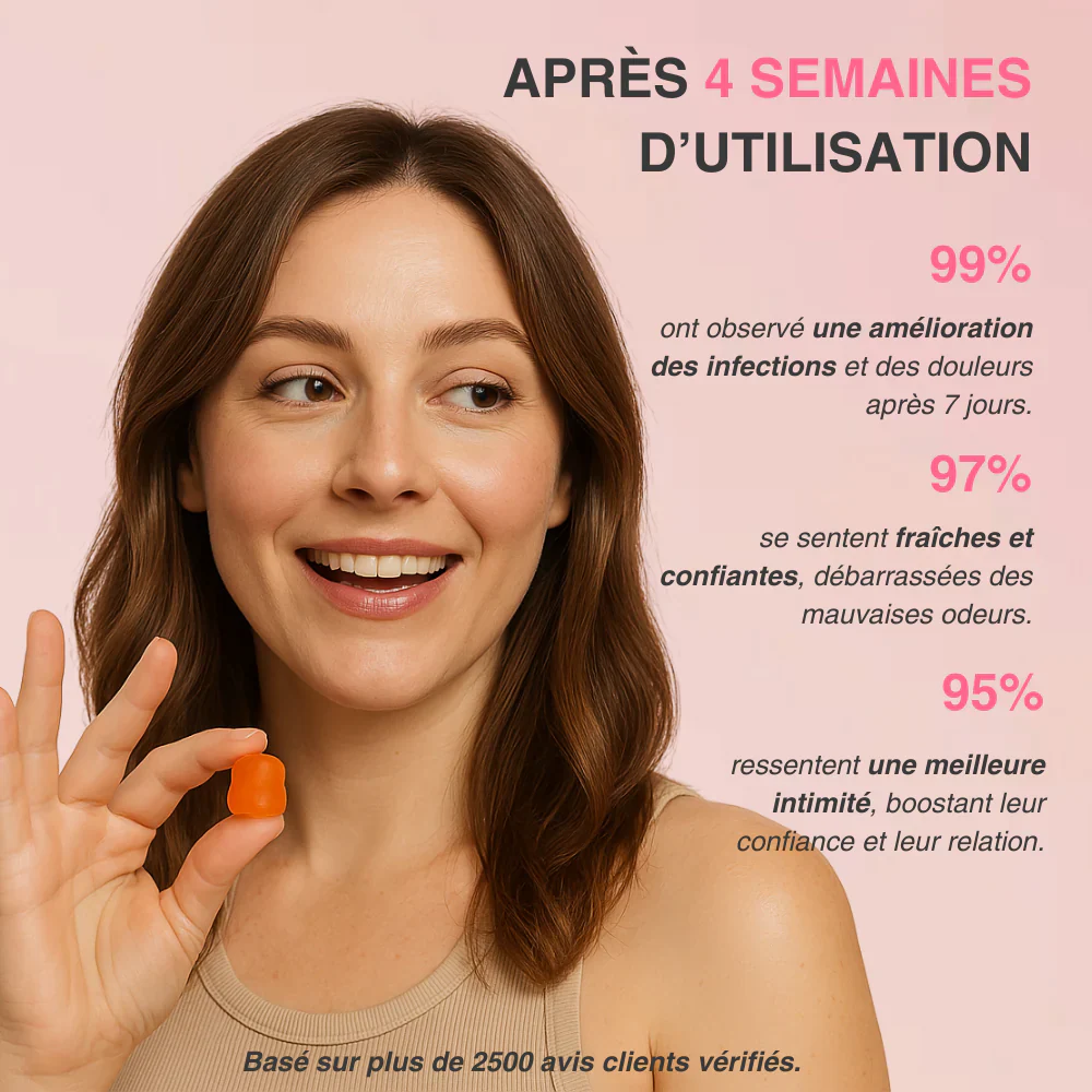 VitalSource™ - Gummies Équilibre Intime Féminin l Confort Ultime